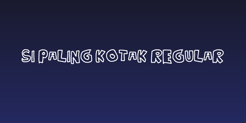 Si Paling Kotak Regular Social Header