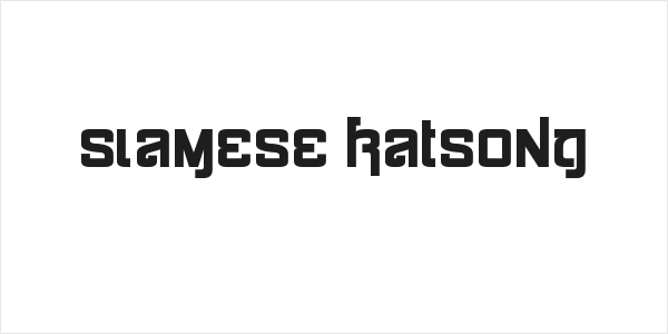 Siamese Katsong Logo