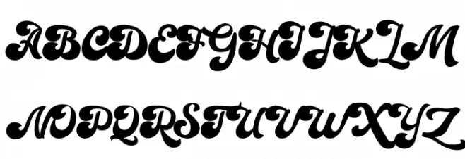 Sianok Valley Script Шрифта ВЕРХНИЙ