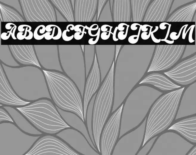 Sianok Valley Script Font examples