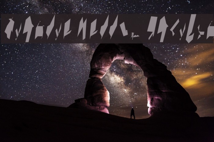 Siberia Narrow Oblique Font examples