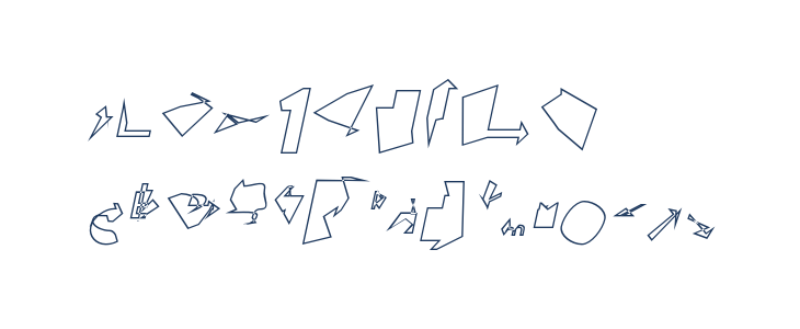 Siberia Outline Oblique Other Characters