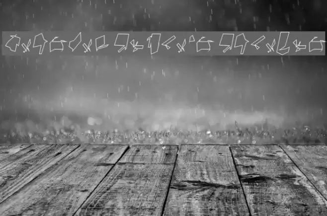 Siberia Outline Oblique Font examples