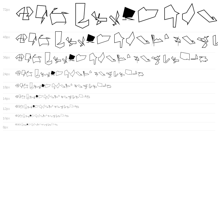 Siberia Outline Waterfall