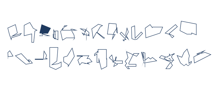 Siberia Outline Lowercase