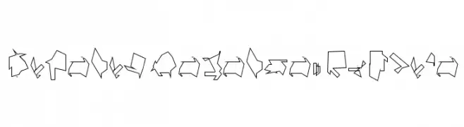 Siberia Reversed Outline  Free Fonts Download