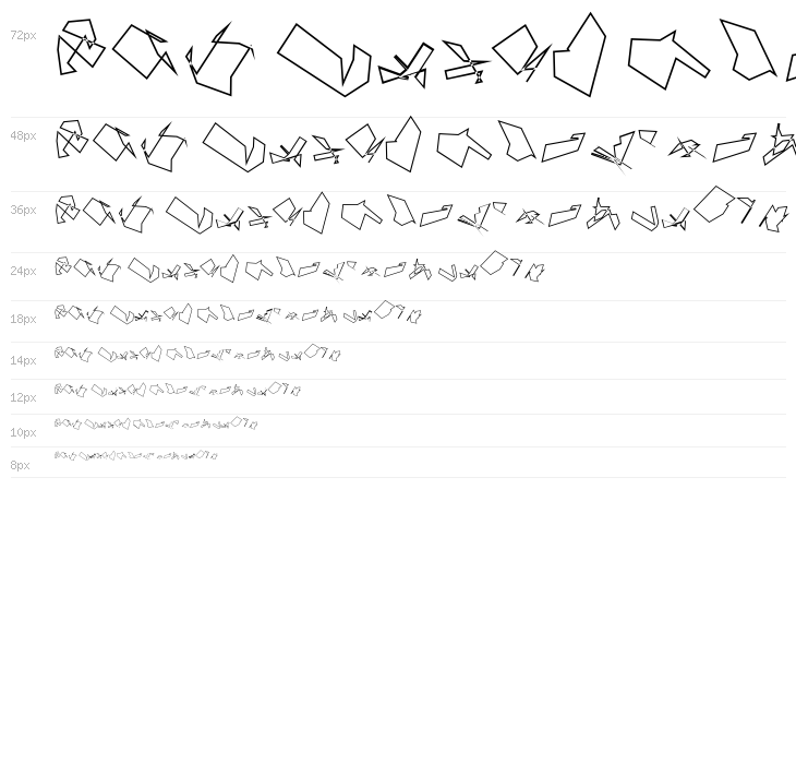 Siberia Tilt Outline Waterfall