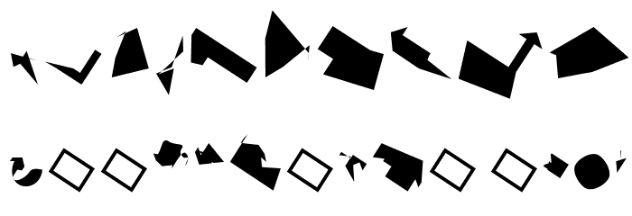 Siberia Tilt Font OTHER CHARS