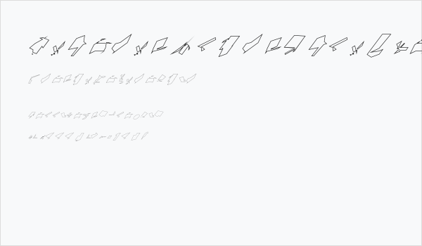 Siberia UltraOblique Outline Business Card