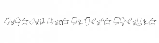 Siberia Wide Outline Oblique  Fuentes Gratis Descargar
