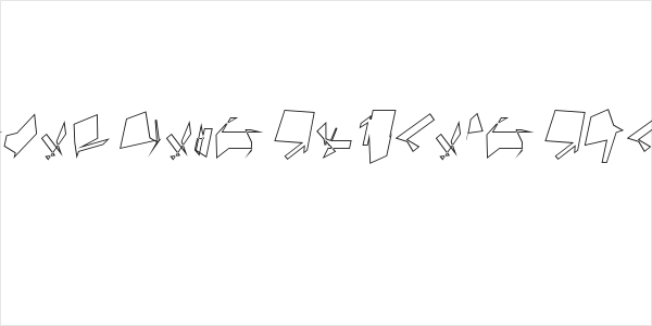 Siberia Wide Outline Oblique Logo