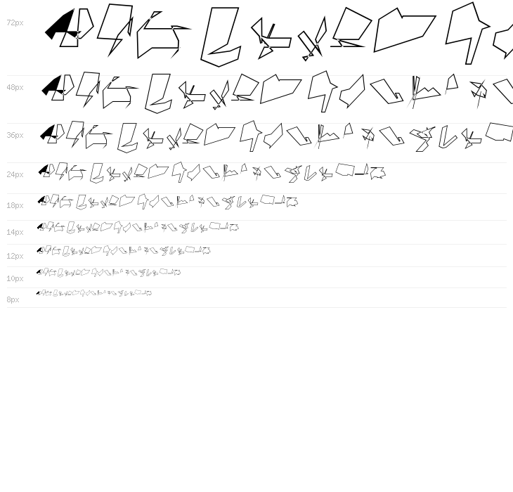 Siberia Wide Outline Oblique Waterfall