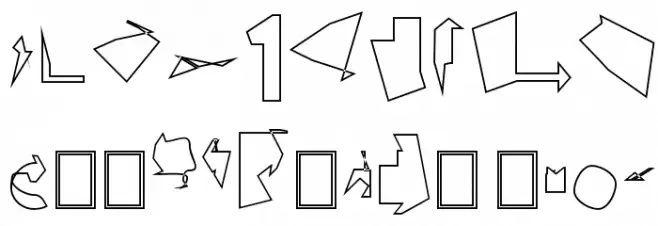 Siberia Wide Outline Font OTHER CHARS