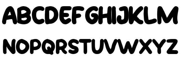 Siberian Husky Font LOWERCASE