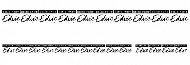 Sibling Bond Demo Font OTHER CHARS