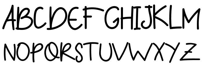 Siblings Love Demo Sans Font OTHER CHARS