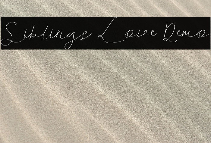 Siblings Love Demo Example 3