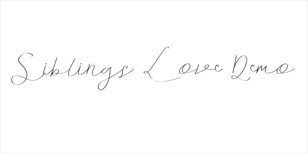 Siblings Love Demo Logo