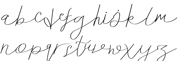 Siblings Love Demo Font LOWERCASE