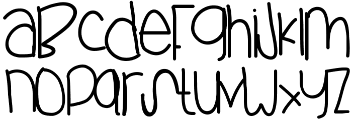 Sibs Font LOWERCASE