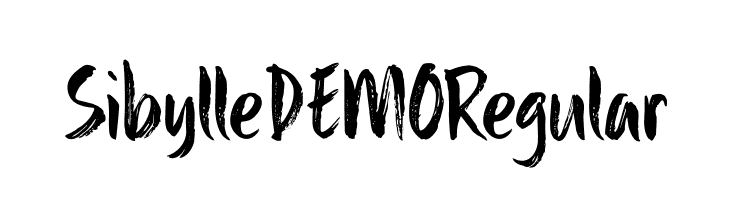 Sibylle DEMO Regular Font