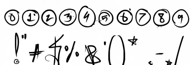 Sick Capital Vice Font OTHER CHARS