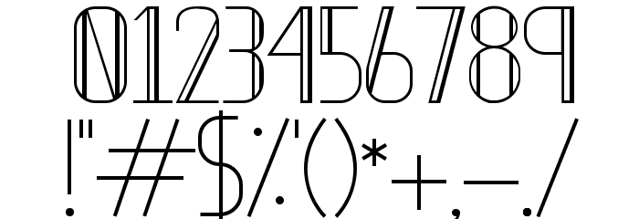 Sick City Regular Font OTHER CHARS
