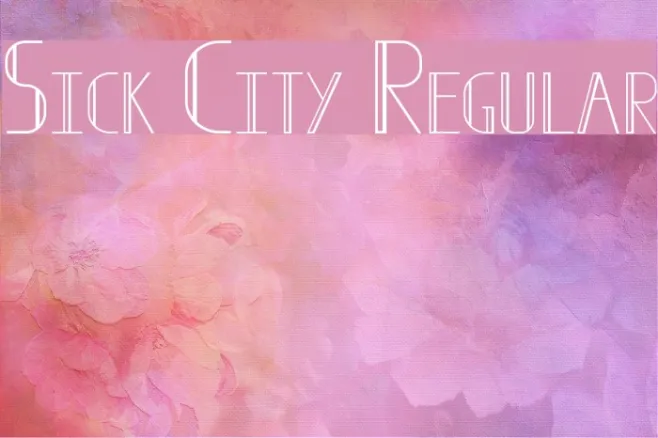 Sick City Regular Example 1