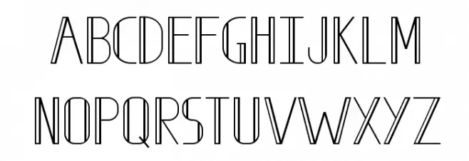 Sick City Regular Font LOWERCASE