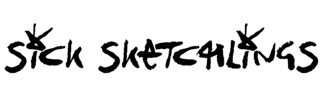 Sick Sketchlings  Descarca Fonturi Gratis