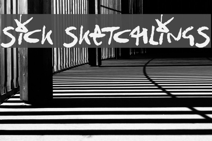 Sick Sketchlings Font examples