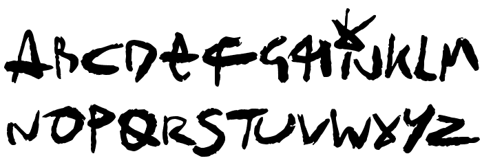 Sick Sketchlings Font LOWERCASE