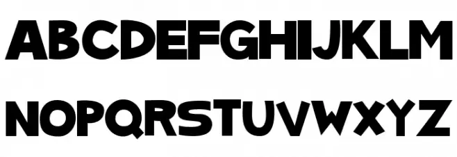 SickCapital Gum Kids Шрифта ВЕРХНИЙ