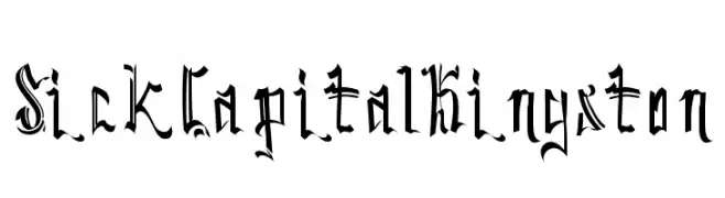 SickCapitalKingston  Fuentes Gratis Descargar