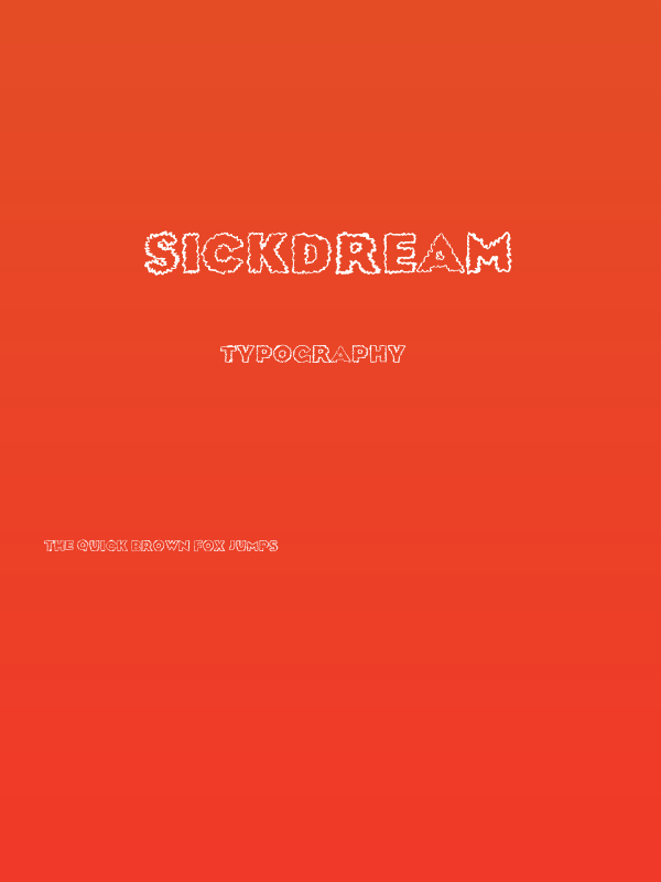 SickDream Poster