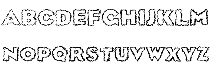 SickDream Font LOWERCASE