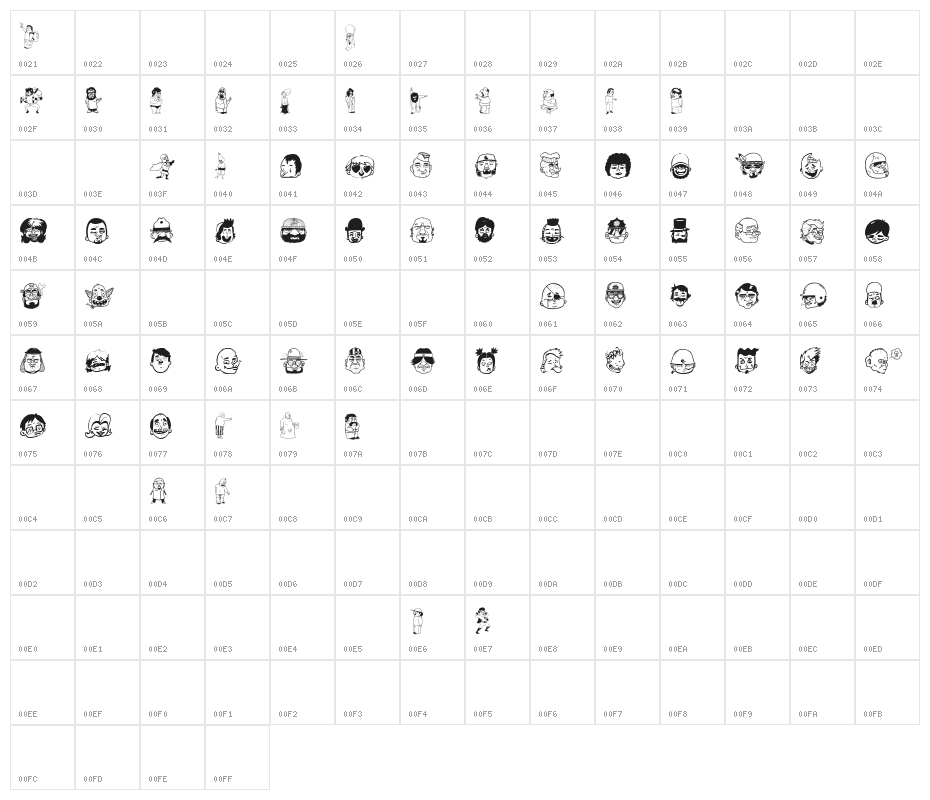 Sickoz pack_PersonalUseOnly Character Map