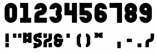 SicretMonoPERSONALExtBd 字体 其它煤焦