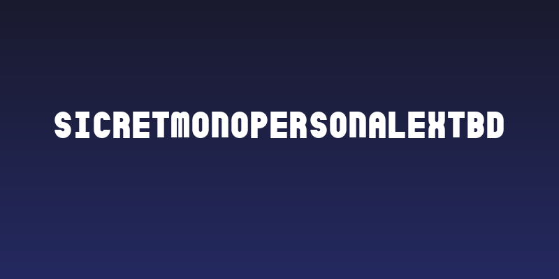 SicretMonoPERSONALExtBd Social Header