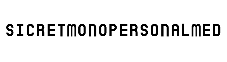 SicretMonoPERSONALMed لخطوط تنزيل