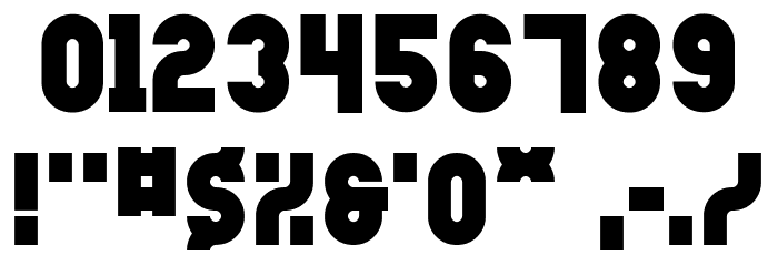 SicretPERSONALExtBd Font OTHER CHARS