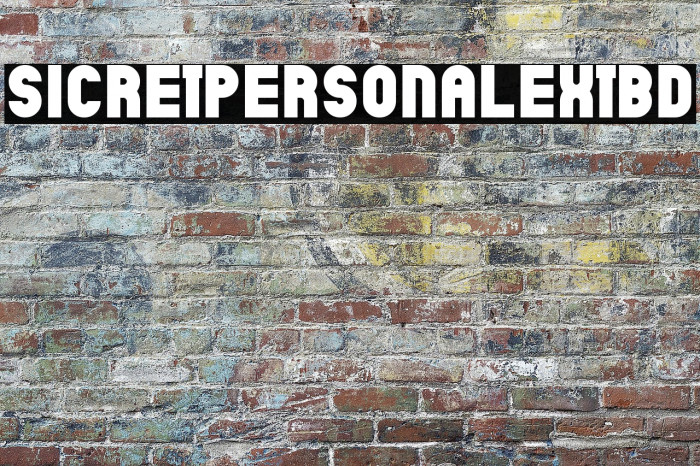 SicretPERSONALExtBd Example 1