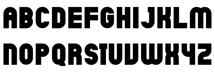 SicretPERSONALExtBd Font LOWERCASE