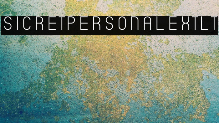 SicretPERSONALExtLt Example 3