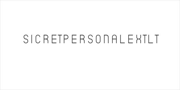 SicretPERSONALExtLt Logo