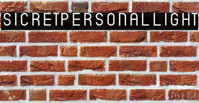 SicretPERSONALLight Example 3