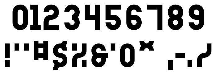 SicretPERSONALSemBd Font OTHER CHARS