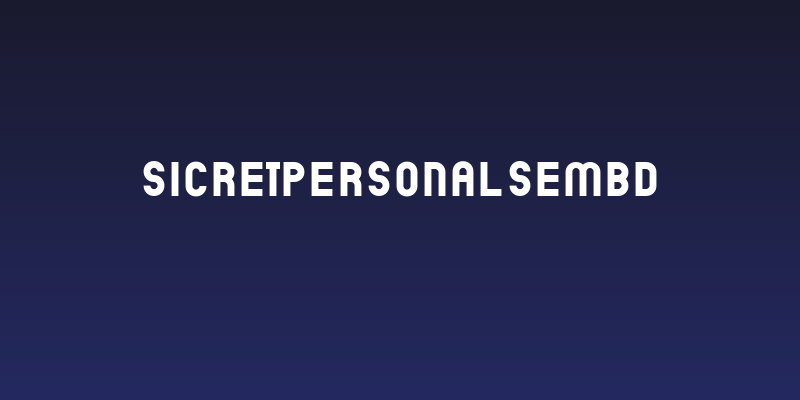 SicretPERSONALSemBd Social Header