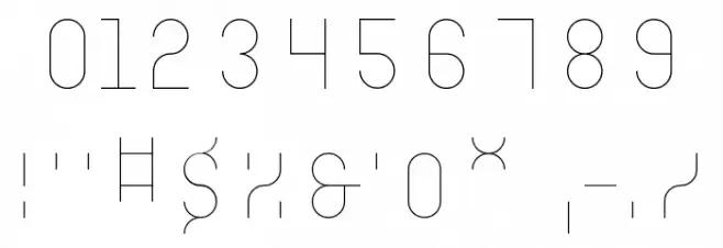 SicretPERSONALThin Font OTHER CHARS