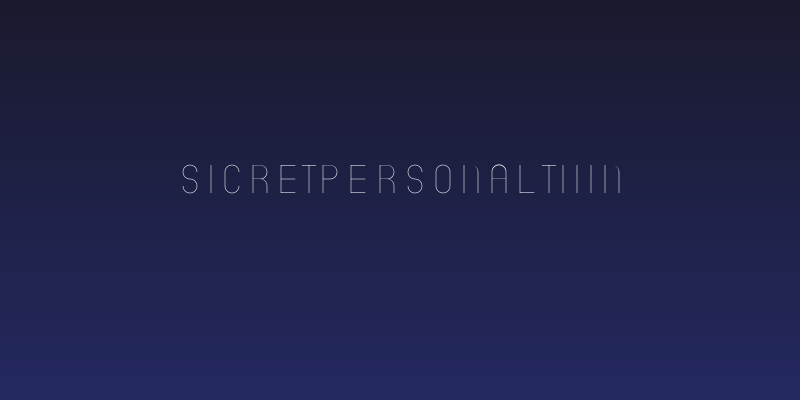 SicretPERSONALThin Social Header